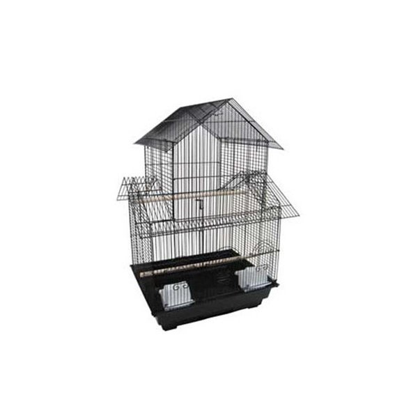 Peticare Pagoda Small Bird Cage in Black PE145692